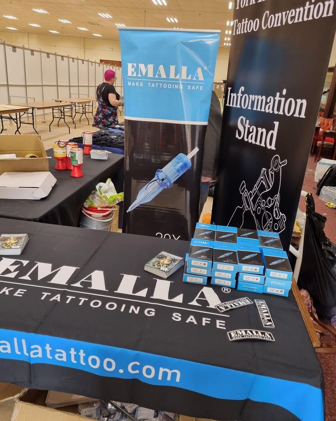 York Tattoo Convention Sponsored by EMALLA Eliot Cartridge