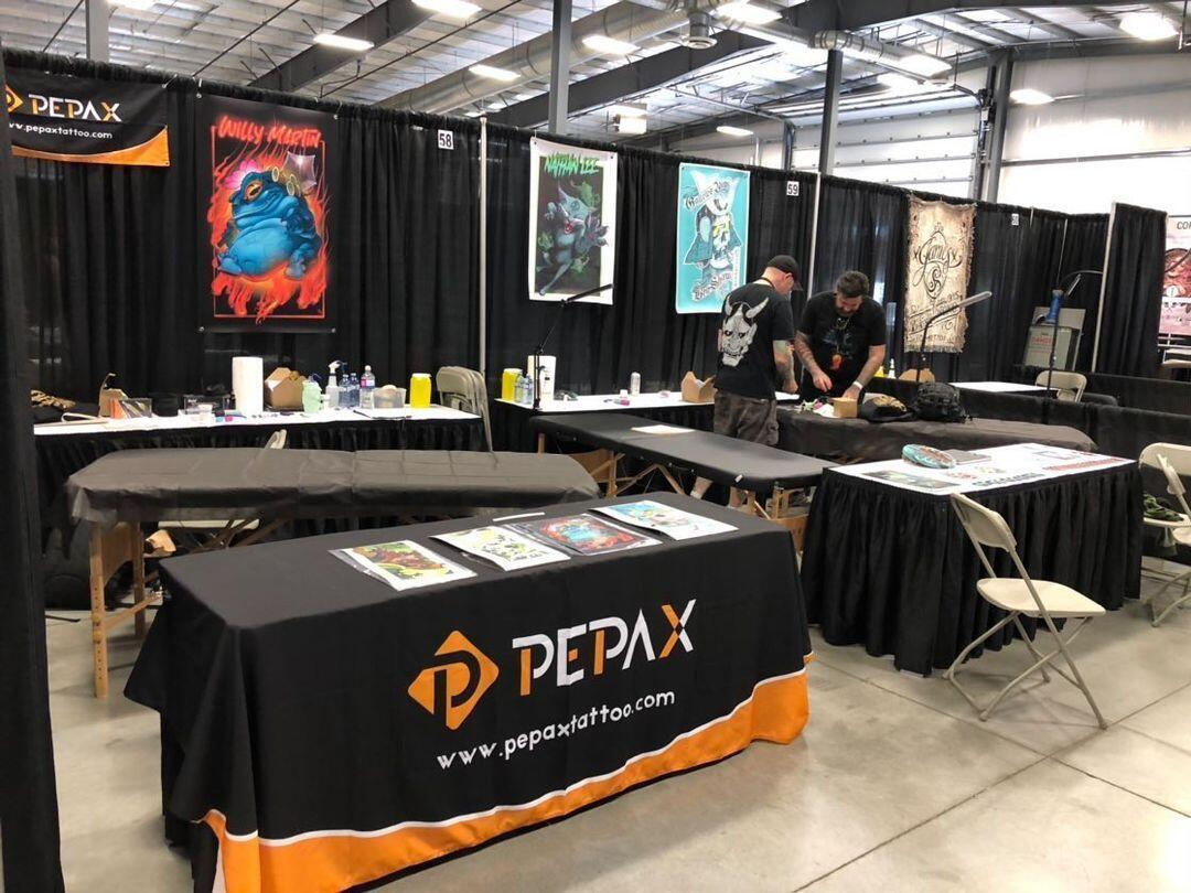 Winnipeg Tattoo Convention Sponsored by the PEPAX Lance Cartridges