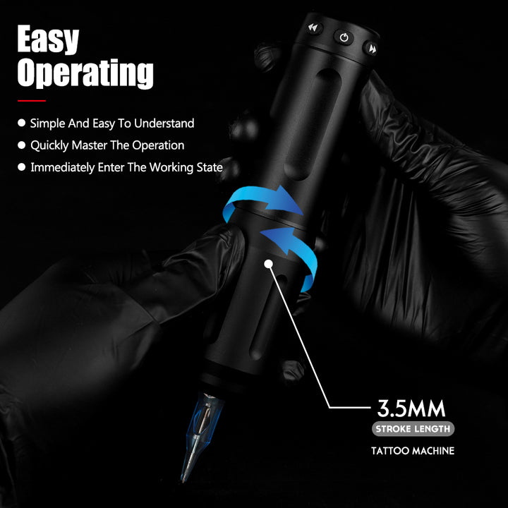 2000mAh Battery Wireless Tattoo Pen Machine