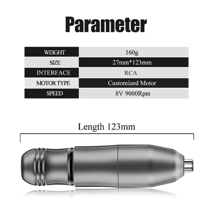 Professional Tattoo Machine Rotary Pen RCA Connector