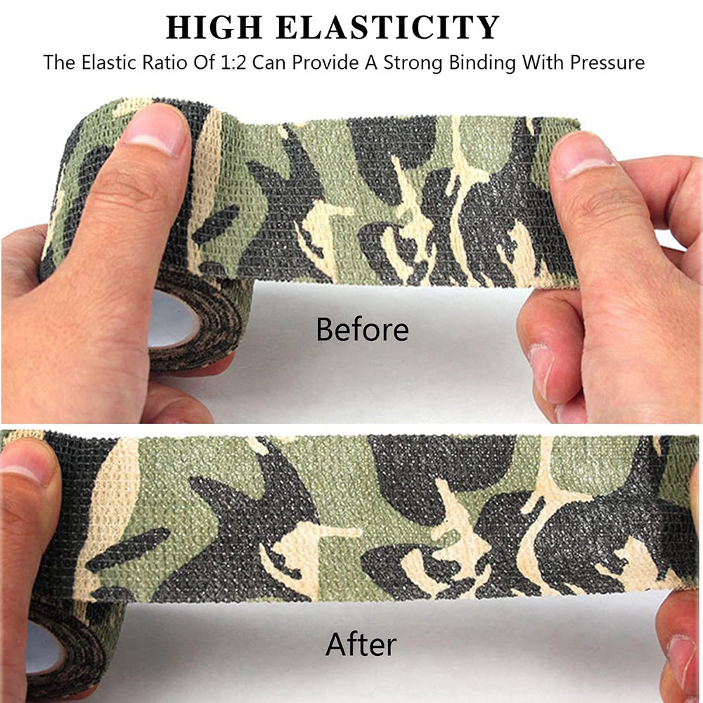Tattoo Tape Grip Cover Handle Camouflage Bandages