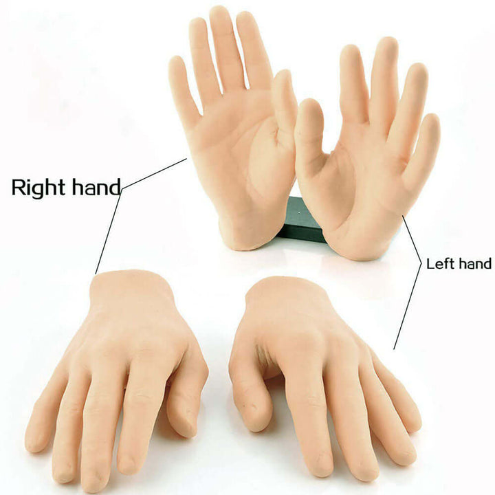 3D Premium Silicone Tattoo Practice Hand Fake Hand Skin for Tattoo Practice