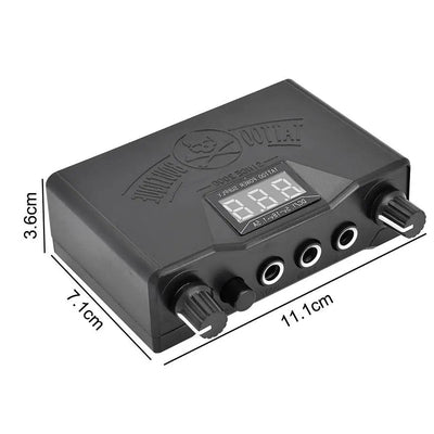 YUELONG Lcd Dual Tattoo Power Supply for Tattoo Liner & Shader