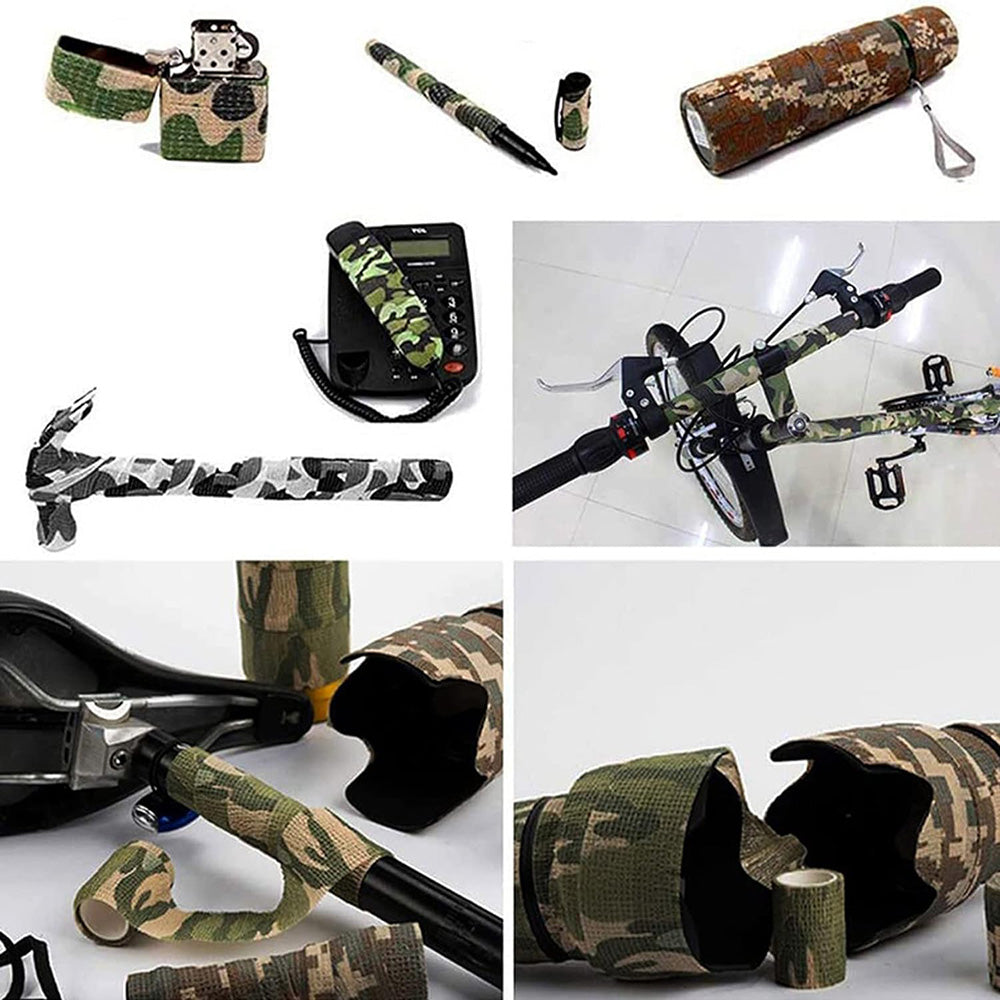 Tattoo Tape Grip Cover Handle Camouflage Bandages