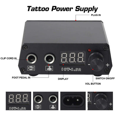 LCD tattoo power supply 