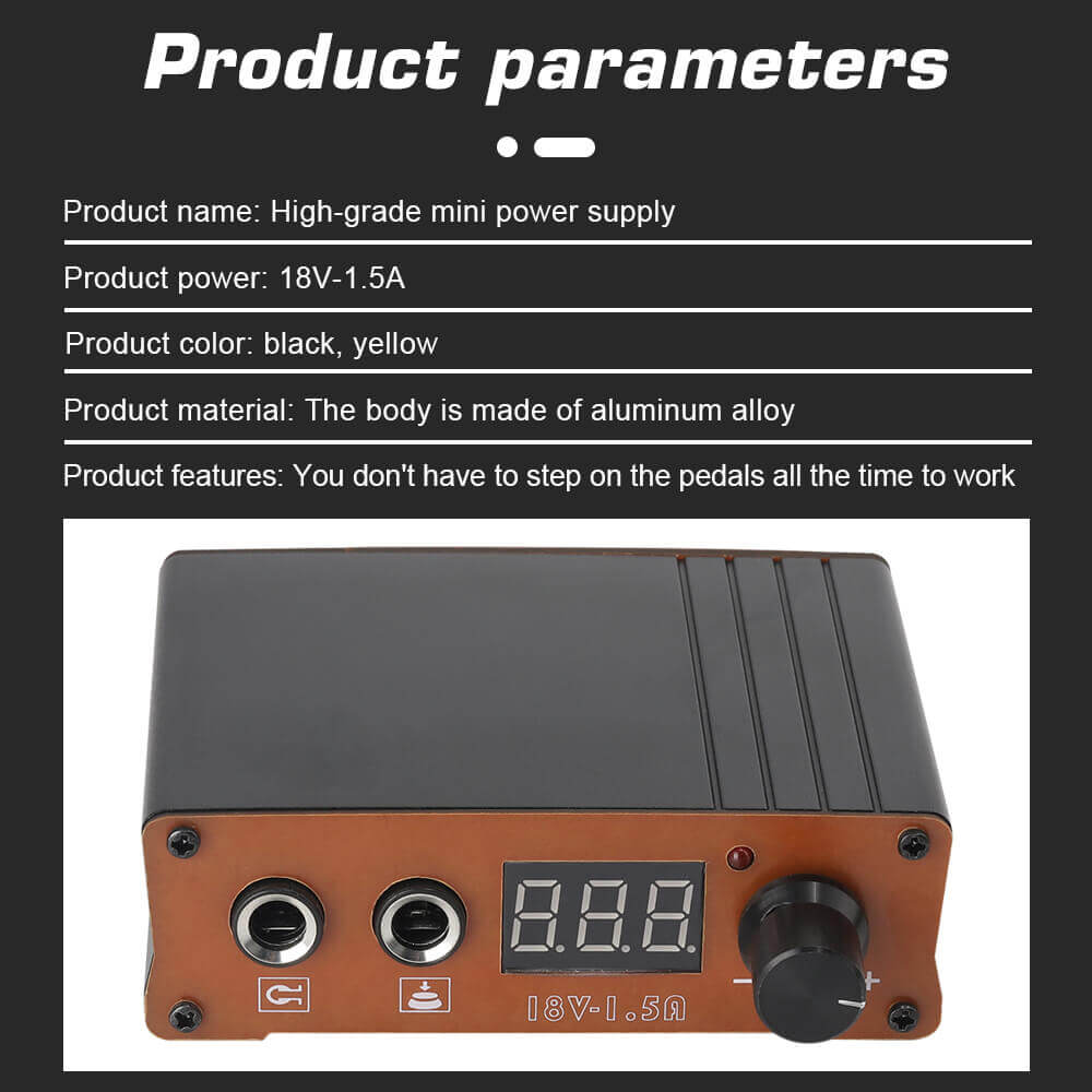 LCD tattoo machine power supply 