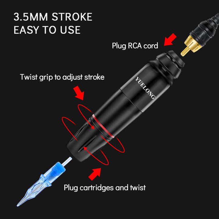 tattoo cartridge machine pen