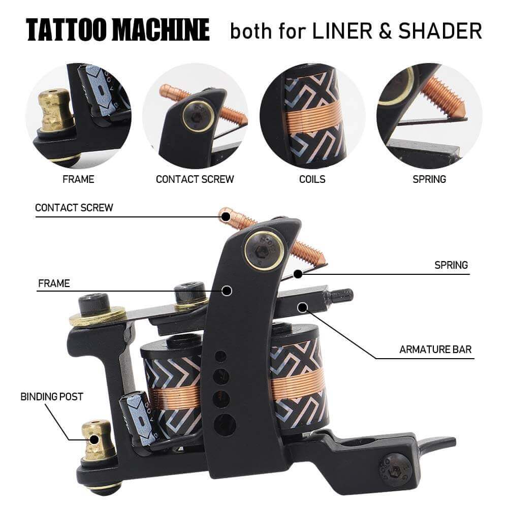 tattoo coil machine kit