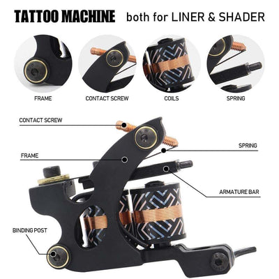 tattoo coil machine kit