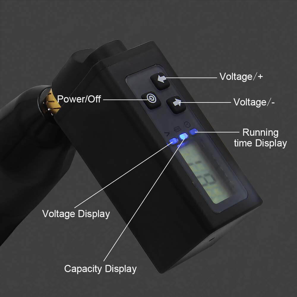 wireless tattoo power supply 