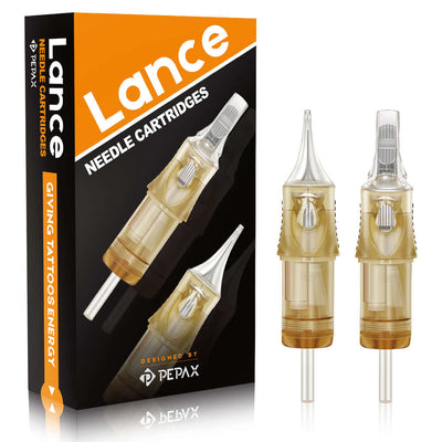 PEPAX Lance Tattoo Cartridge Needles 0.20MM Bugpin Round Liner