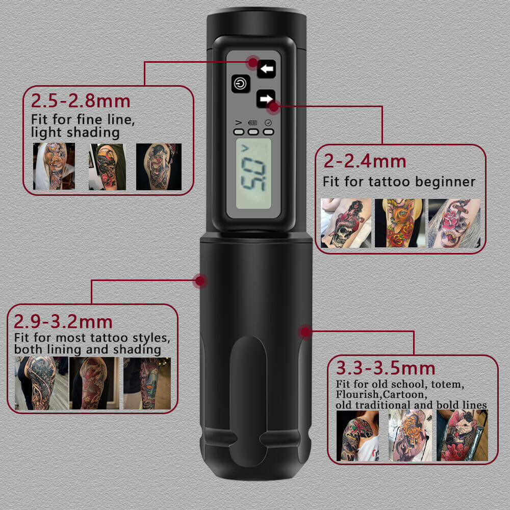 wireless tattoo pen